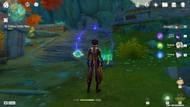 The stairs with two green nodes (Image via HoYoverse)